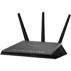 NETGEAR Nighthawk R7000-100PAS AC1900 Wi-Fi Router Gaming Streaming Dual Band